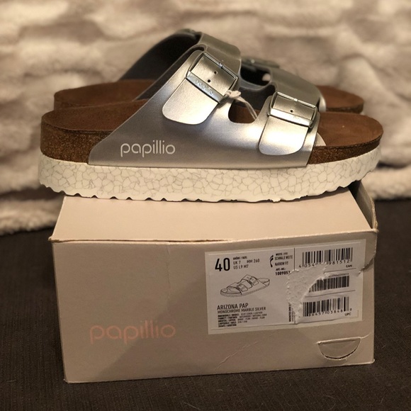Birkenstock Shoes - NWT Birkenstock Arizona Papillio Platform Sz 9